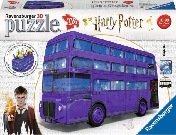 Ravensburger 3D puzzle Harry Potter Rytířský autobus 216 ks