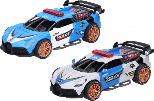 Wiky Vehicles Auto policejní na setrvačník s efekty 18 cm