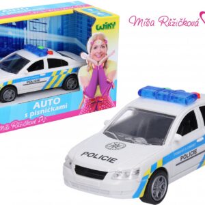 Auto policejní s efekty 15
