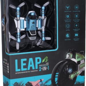 Dron motorka 2v1 RC na dálkové ovládání 17x15 cm