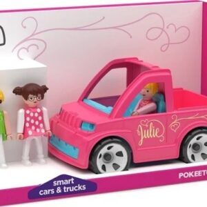 Igráček MultiGO Trio Julie sport club - auto pro holčičky s figurkami