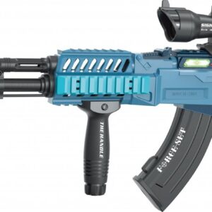 Kulomet s 12 pěnovými náboji a efekty 62 cm