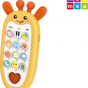 Maamaa Telefon dětský s efekty žirafa 13