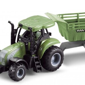 Traktor s vlečkou RC na dálkové ovládání 37 cm