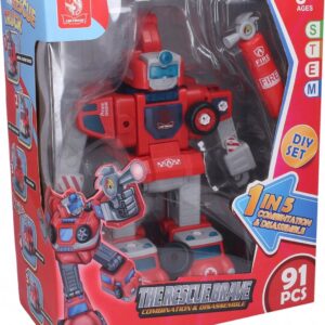 Wiky Vehicles Autorobot šroubovací s efekty The Rescue Brave 32 cm