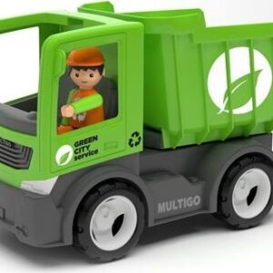 Efko IGRÁČEK MultiGO CITY auto sklápěčka zelená s řidičem