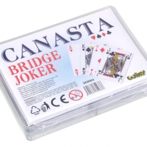 Karty Canasta - plast. krabička