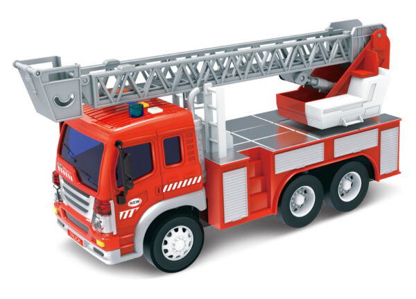 Wiky Vehicles Auto hasičské se žebříkem a efekty 28 cm - český obal