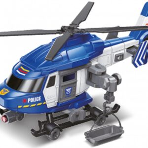 Wiky Vehicles Vrtulník policejní s efekty 29 cm