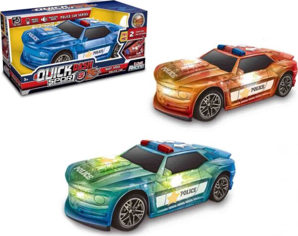Auto policejní s efekty