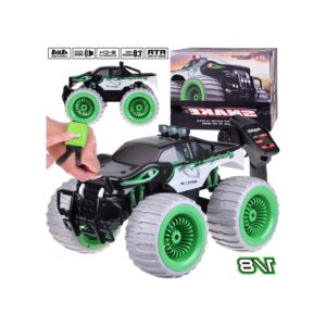  Autíčko Monster Snake 4x4 na dálkové ovládání RC s efekty RC0633 zelené