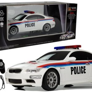  Auto na dálkové ovládání Policie R/C 1:18