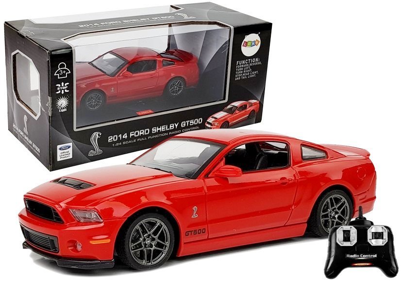 Auto na dálkové ovládání R/C Ford Shelby GT500 červené