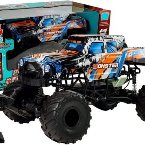  Auto na dálkové ovládání R/C Monster 4x4 oranžové