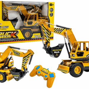  Bagr na dálkové ovládání R/C 1:14 buldozer žlutý