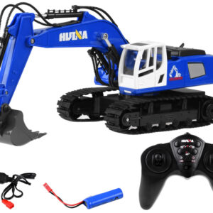 Bagr na dálkové ovládání RC modrý