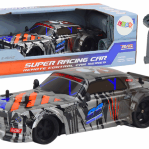  Dálkově ovládané sportovní RC auto 1:18 šedé