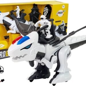  Dinosaurus Tyranosaurus na dálkové ovládání R/C bílý