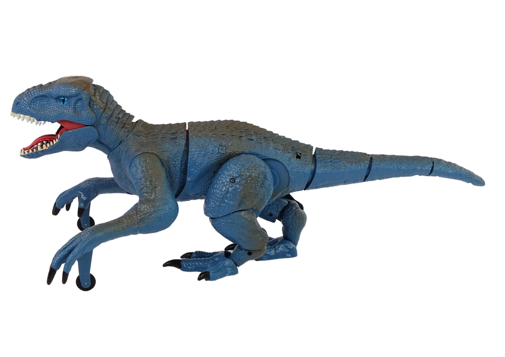 Dinosaurus Velociraptor R/C na dálkové ovládání modrý - Obrázek 2