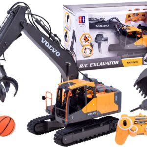 Double E Double E Bagr na dálkové ovládání R/C Volvo 3v1