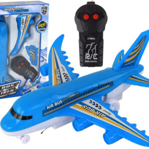  Letadlo AIR BUS na dálkové ovládání R/C s efekty modré