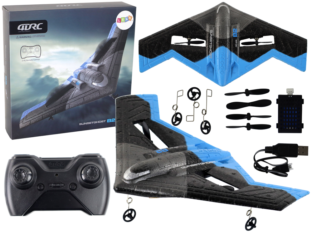 Letadlo na dálkové ovládání RC 4D G4 modrá černá