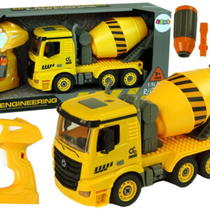  Míchačka na beton DIY na dálkové ovládání Builders pear R/C