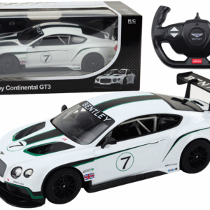 RASTAR Auto na dálkové ovládání R/C Bentley Continental GT3 1:14 Rastar bílé