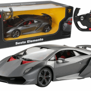 RASTAR Auto na dálkové ovládání R/C Lamborghini Sesto Elemento 1:14 Rastar šedé