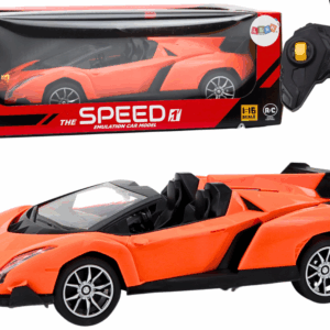  RC Sportovní Auto na Dálkové Ovládání 1:16 Oranžové