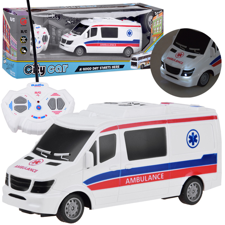 RC karetka ambulance s dálkovým ovládáním