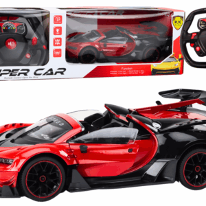  RC sportovní auto 1:12 s otevíracími dveřmi červené