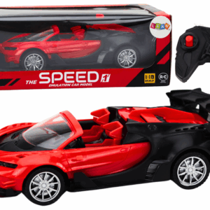  RC sportovní auto na dálkové ovládání 1:18 červené