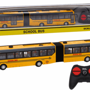  Školní autobus RC kloubový na dálkové ovládání 1:32 žlutý