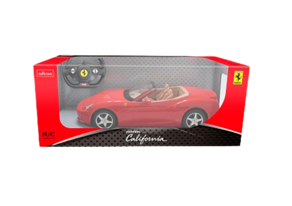 Sportovní autíčko Ferrari California na dálkové ovládání RC 1:24 červené - Obrázek 2