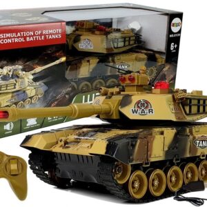  Tank na dálkové ovládání WAR R/C hnědý