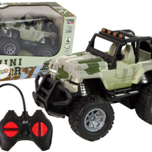  Terénní auto na dálkové ovládání R/C 1:43 maskáčové