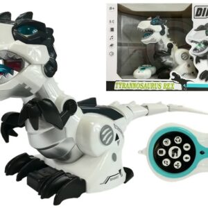  Tyrannosaurus rex na dálkové ovládání R/C bílý