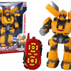  Velký robot na dálkové ovládání R/C oranžový