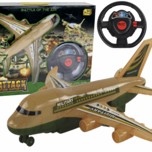  Vojenské stíhací letadlo na dálkové ovládání RC s efekty moro