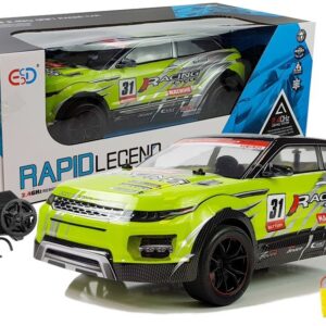  Zavodní auto na dálkové ovládání Rally 1:10 zelené