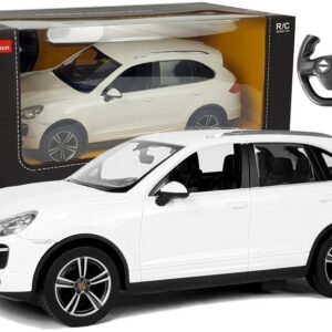 Autíčko na dálkové ovládání R/C Porsche Cayenne 1:14 bílé