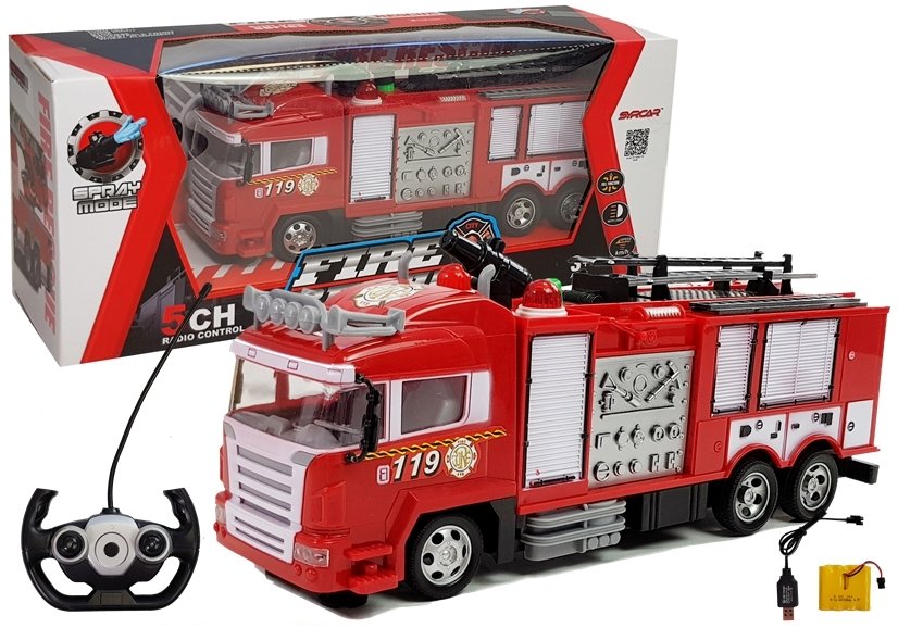 Hasičské auto na dálkové ovládání R/C