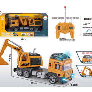 Mamido Nákladní auto s bagrem na dálkové ovládání R/C