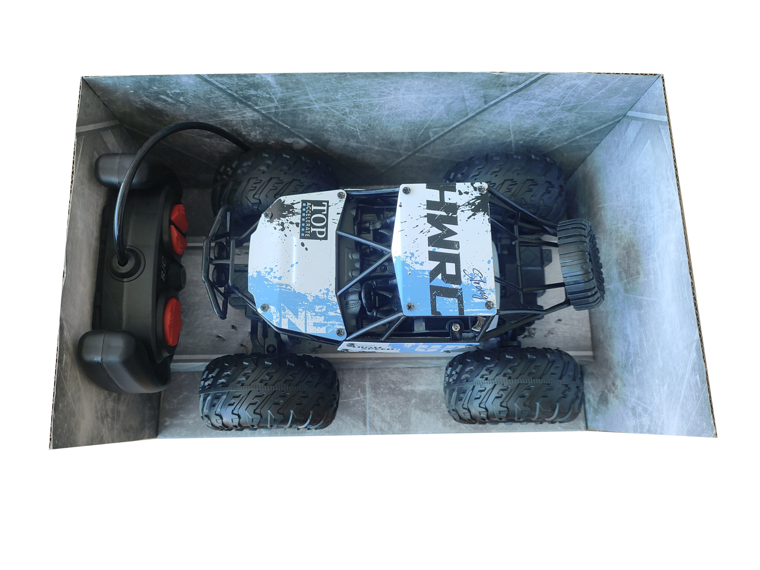 Mamido Terénní auto na dálkové ovládání 1:18 Climber modré MT1291 - Obrázek 2