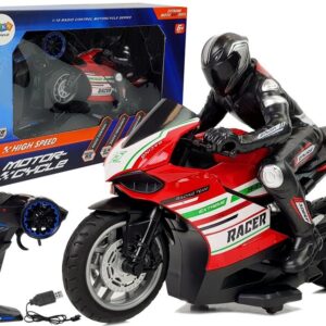 Motorka na dálkové ovládání R/C Racer 35m červená