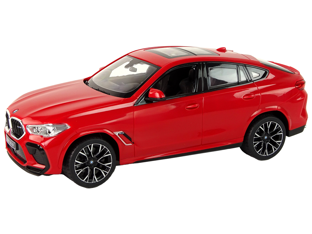 RASTAR Auto na dálkové ovládání R/C BMW X6 M Rastar 1:14 červené - Obrázek 2