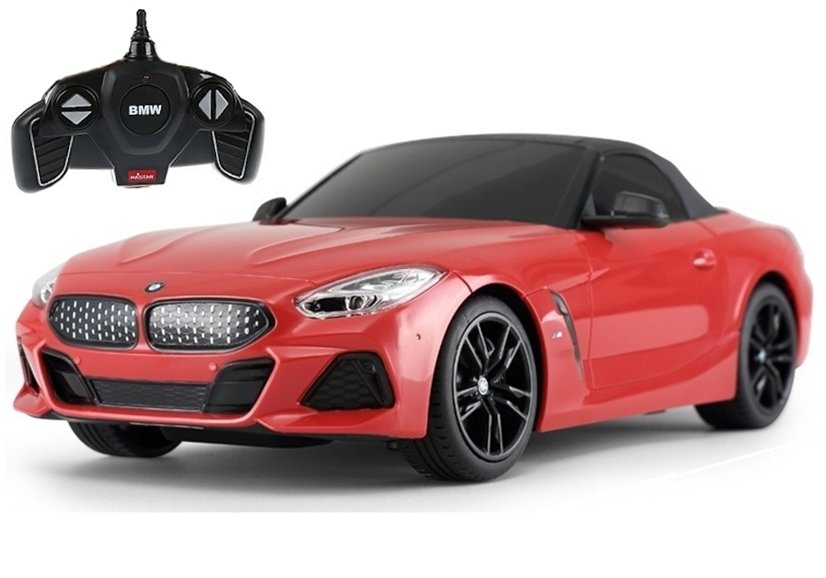 RASTAR Auto na dálkové ovládání R/C BMW Z4 Roadster 1:18 Rastar červené - Obrázek 2