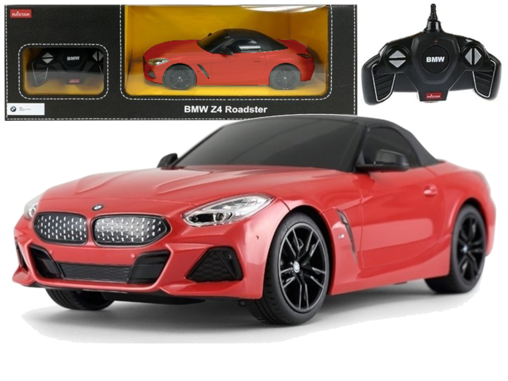 RASTAR Auto na dálkové ovládání R/C BMW Z4 Roadster 1:18 Rastar červené