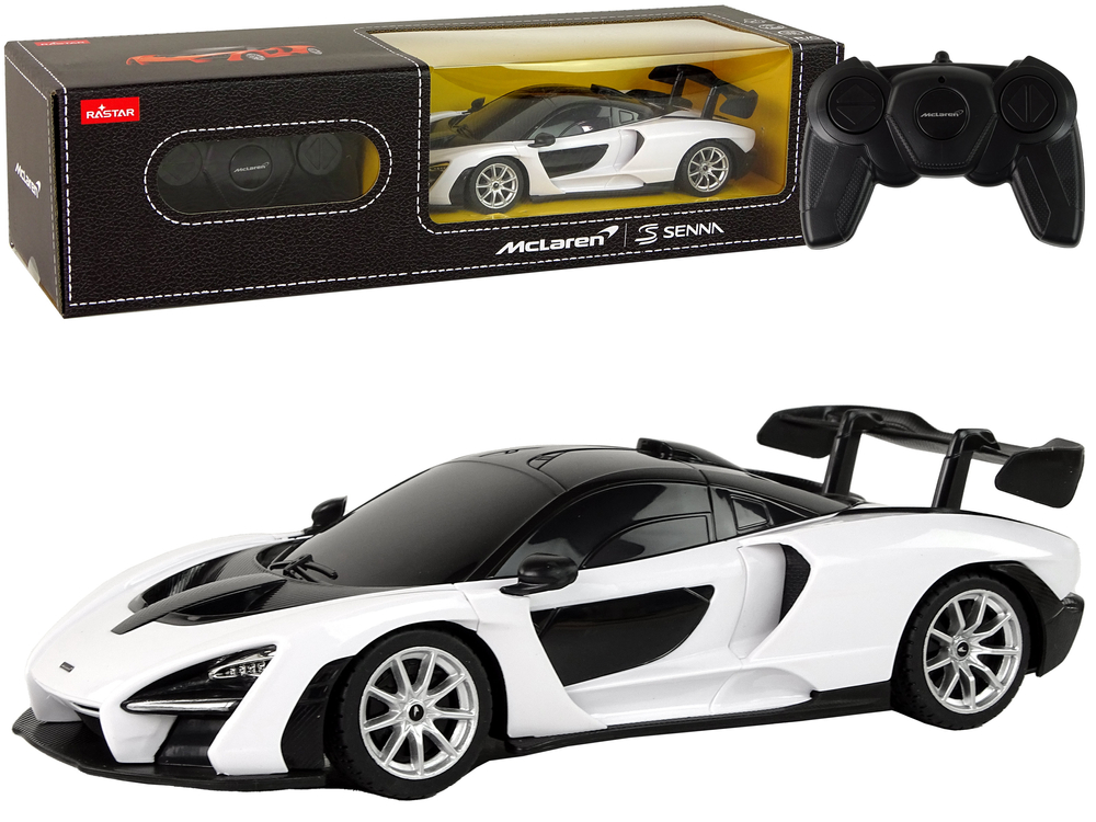RASTAR Auto na dálkové ovládání R/C McLaren 1:24 Rastar bílé